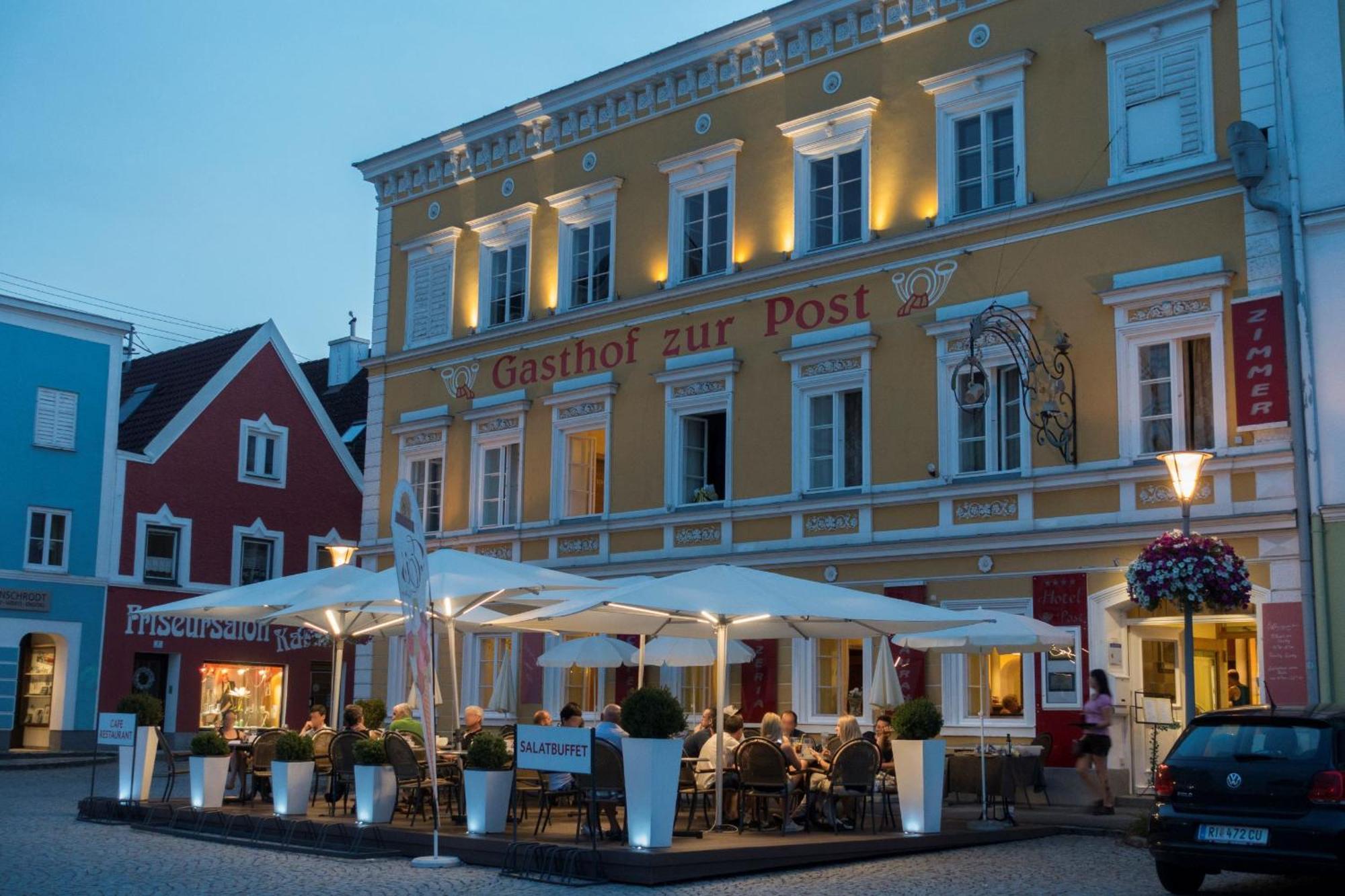 Hotel Gasthof Zur Post Obernberg am Inn Buitenkant foto